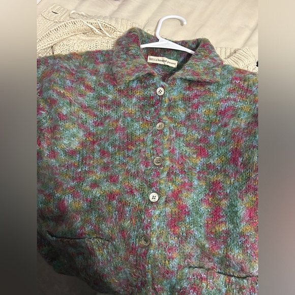 Cute vintage wool cardigan - Picture 3 of 5